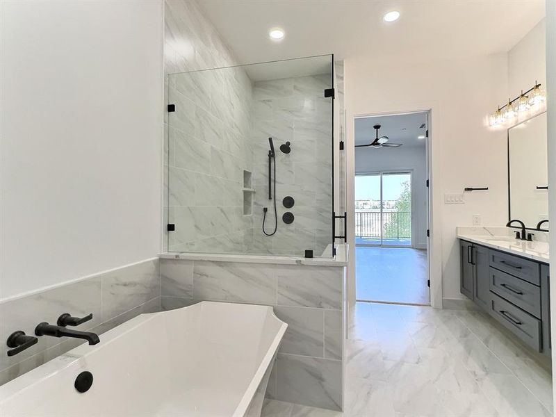 Furnished interior view inside a new home in , Fort Worth (Image 7). Furnished interior view inside a new home in , Fort Worth (Image 7).