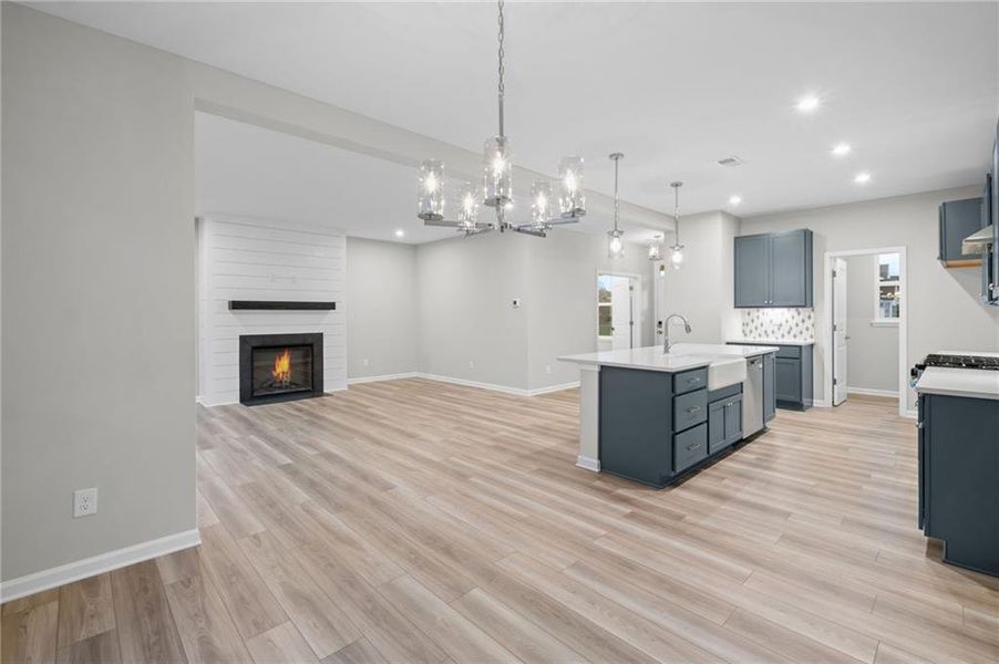 Spacious, unfurnished interior of a new home in Pickens Bluff, Hiram (Image 31).