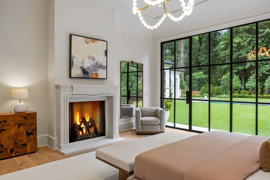 Furnished interior view inside a new home in , Atlanta (Image 53). Furnished interior view inside a new home in , Atlanta (Image 53).