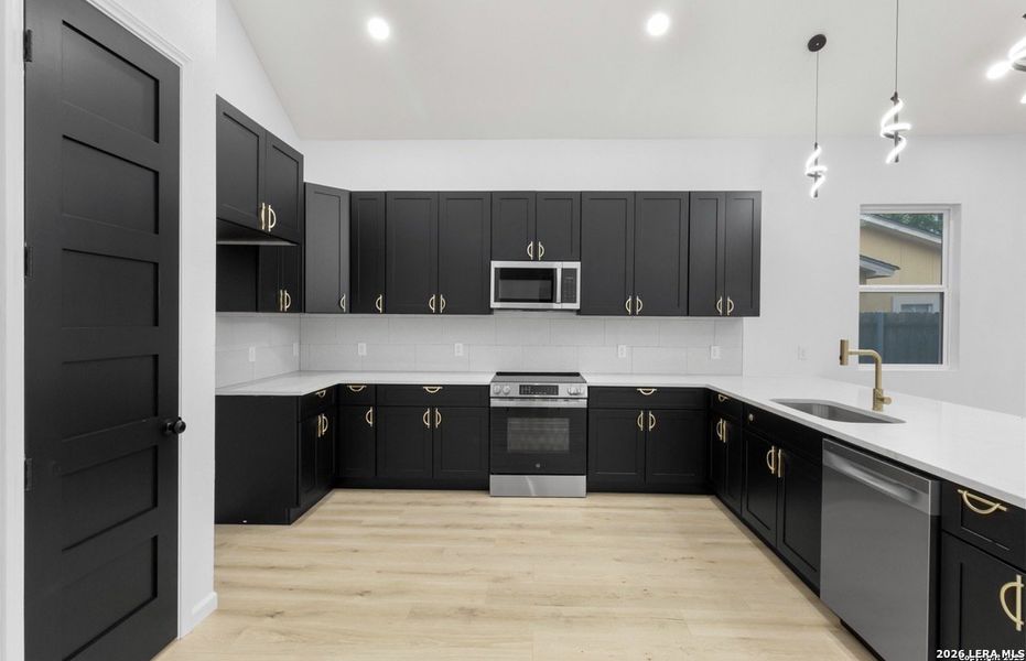 Furnished interior view inside a new home in , San Antonio (Image 4).