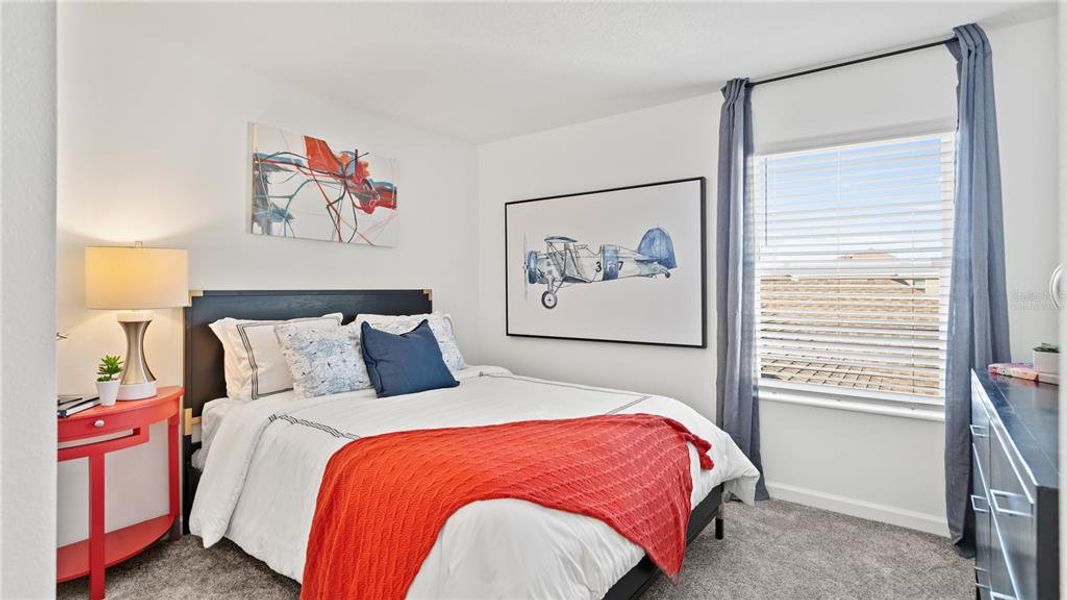 Furnished interior view inside a new home in Bridgewalk, St. Cloud (Image 12).