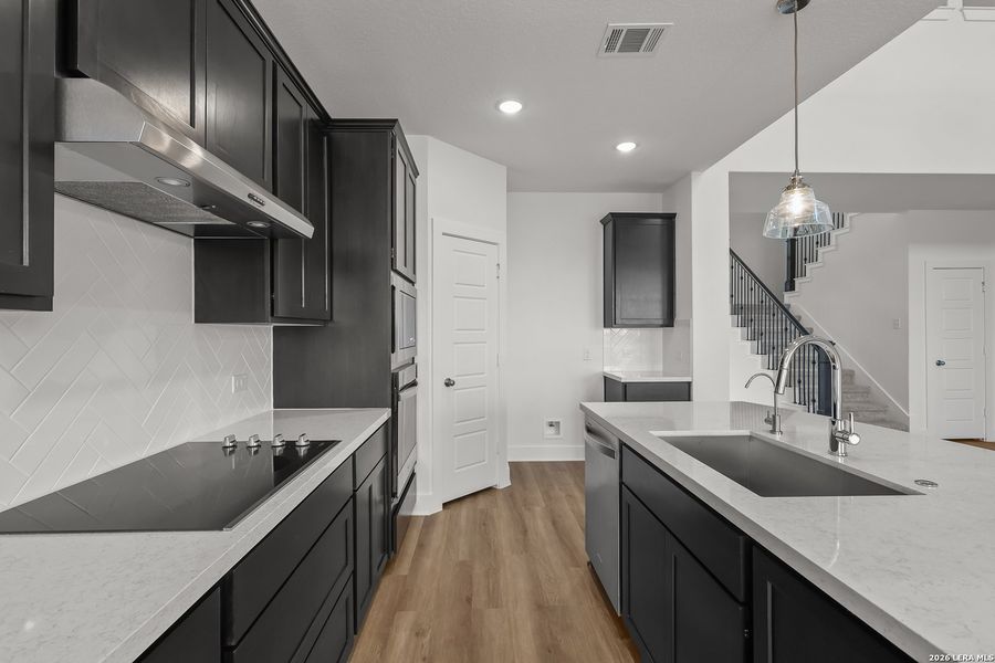 Furnished interior view inside a new home in Megan's Landing, Castroville (Image 15).