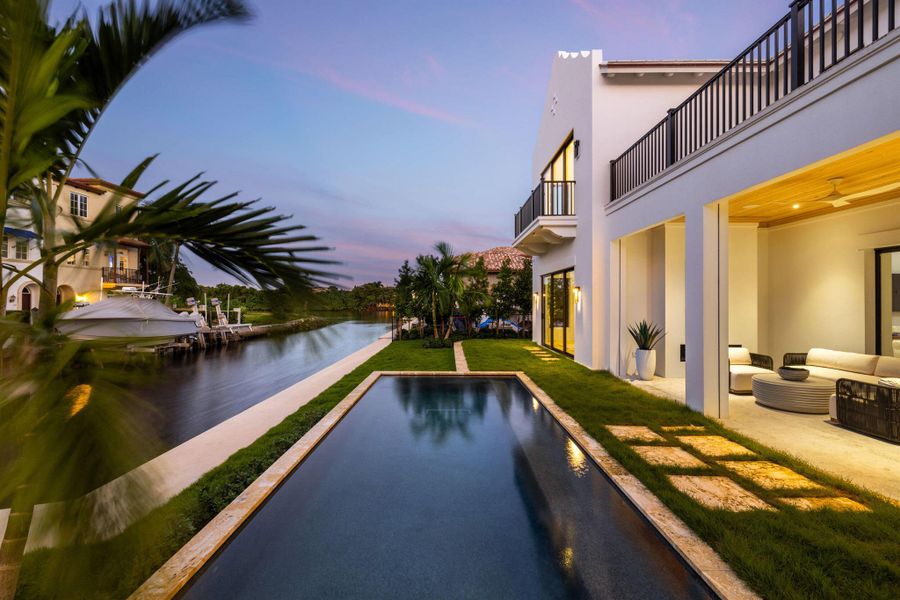 Exterior details and patio area of a home in , Boynton Beach (Image 27). Exterior details and patio area of a home in , Boynton Beach (Image 27).