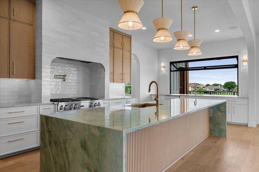 Furnished interior view inside a new home in , Frisco (Image 17).