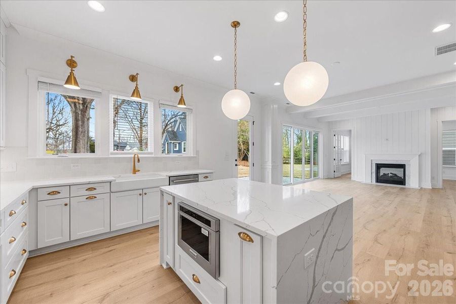 Furnished interior view inside a new home in , Charlotte (Image 13). Furnished interior view inside a new home in , Charlotte (Image 13).