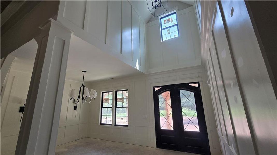 In-progress construction of a new home in , Acworth, GA (Image 4).