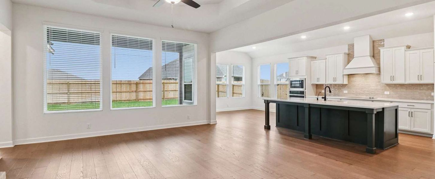 Representative furnished interior of a home built from the San Saba by Ashton Woods in The Heritage at Saddlebrook Ranch 70's, Schertz (Image 10). Representative furnished interior of a home built from the San Saba by Ashton Woods in The Heritage at Saddlebrook Ranch 70's, Schertz (Image 10).