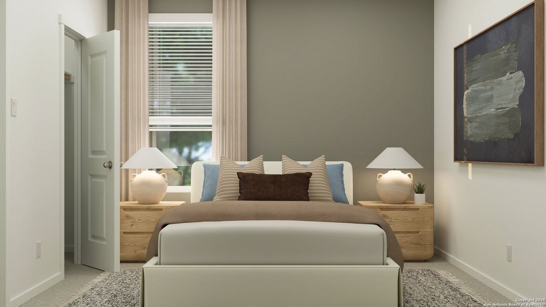 Furnished interior view inside a new home in Kyndwood, New Braunfels (Image 2). Furnished interior view inside a new home in Kyndwood, New Braunfels (Image 2).