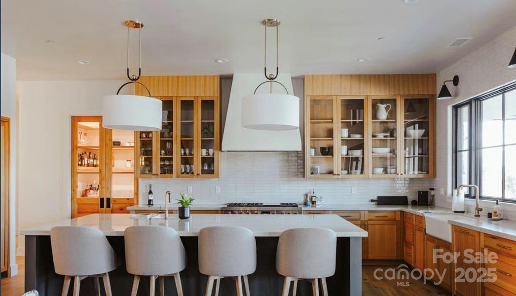 Kitchen and Breakfast Bar of Proposed Modern Farmhouse