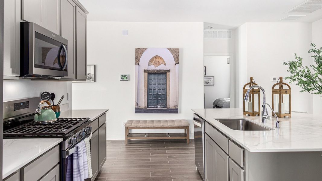 Furnished interior view inside a new home in Barnett Village, Marana (Image 12).