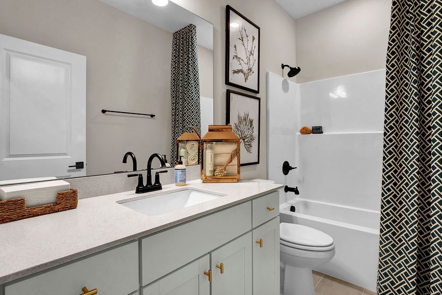 Representative furnished interior of a home built from the Edgewood - Premier Collection by Mungo Homes in Arcadia, Myrtle Beach (Image 7).