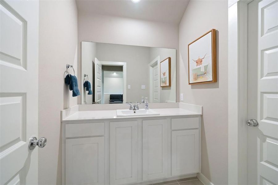 Furnished interior view inside a new home in Eastridge, McKinney (Image 22).