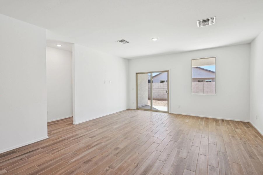 The Poppy floorplan layout - not actual home