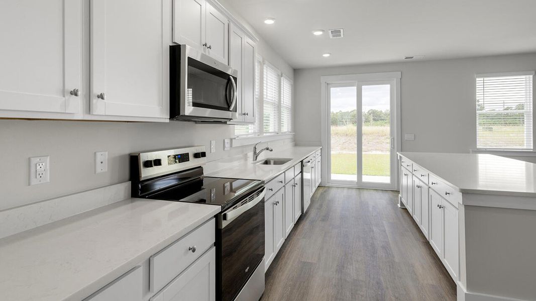 Furnished interior view inside a new home in Grayson Park, Leland (Image 9).