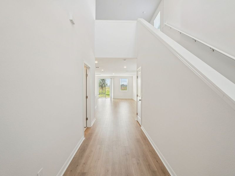 Spacious, unfurnished interior of a new home in Crosswinds - Classic Series, Haines City (Image 7).