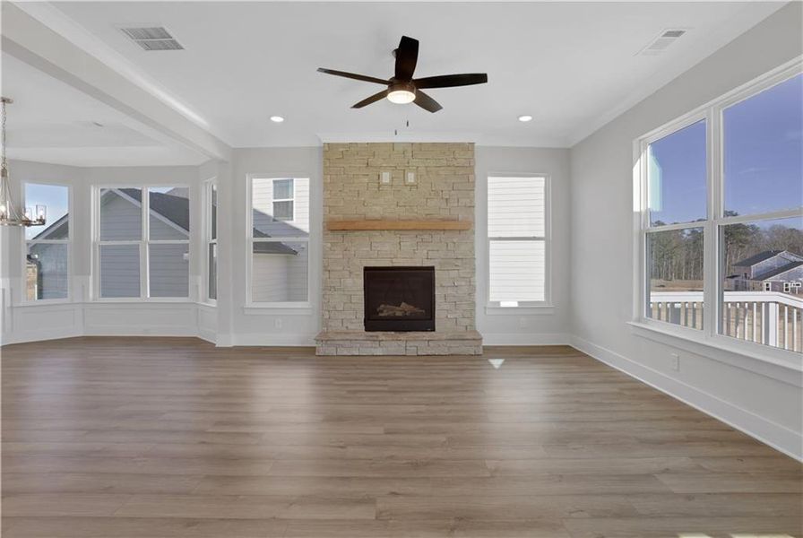 Spacious, unfurnished interior of a new home in Twin Lakes, Hoschton (Image 56).