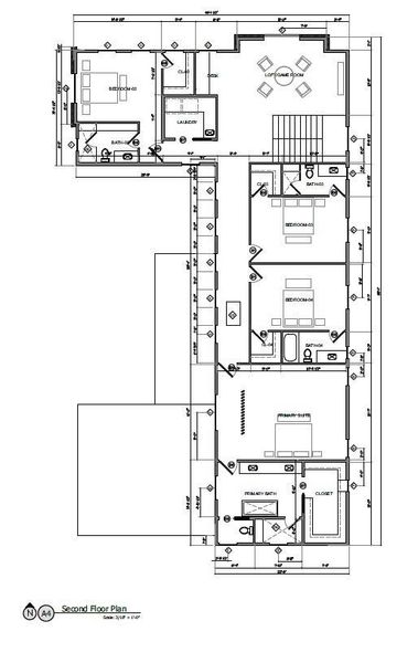 2D floor plan layout of this home in , Houston, TX (Image 3).