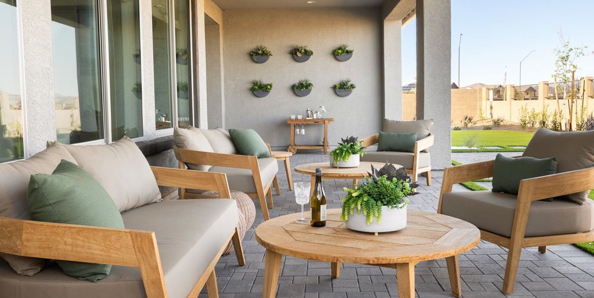 Furnished interior view inside a new home in Overlook at The Dells, Prescott (Image 8).