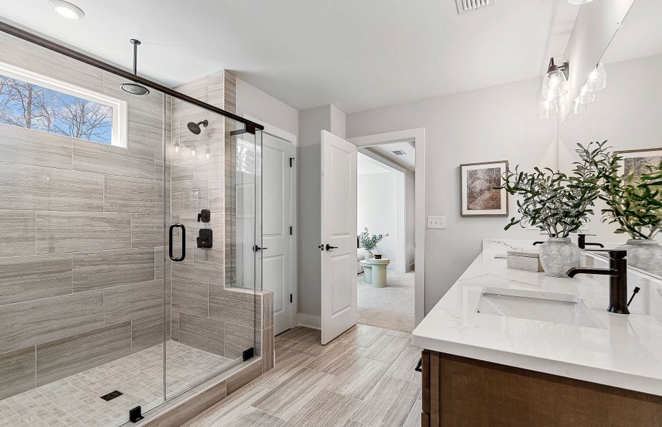 Representative furnished interior of a home built from the Woodward by Pulte Homes in Riversprings, Dacula (Image 22).