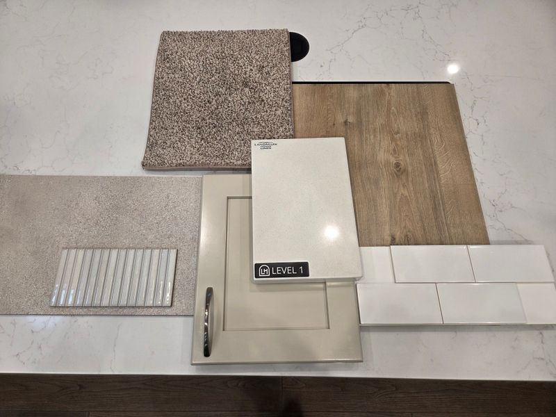 Sample of building materials used in homes in Highlands at Fox Hill, Longmont (Image 35). Sample of building materials used in homes in Highlands at Fox Hill, Longmont (Image 35).