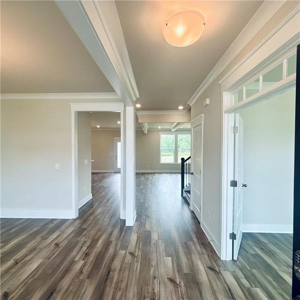 Spacious, unfurnished interior of a new home in Rosewood Lake Estates, Hoschton (Image 29). Spacious, unfurnished interior of a new home in Rosewood Lake Estates, Hoschton (Image 29).
