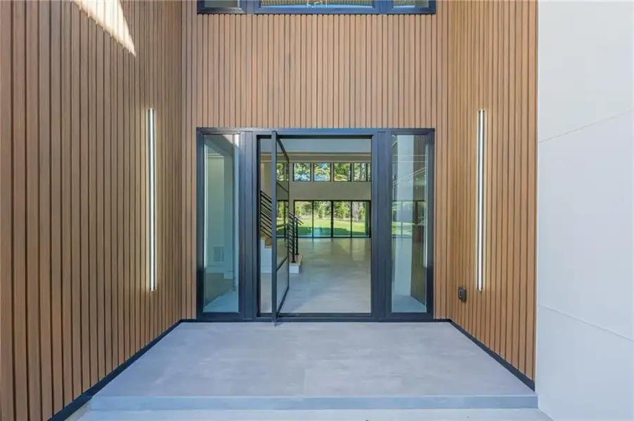 Exterior details and patio area of a home in , Smyrna (Image 47).