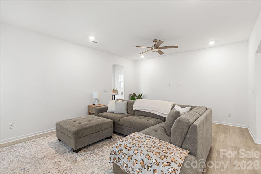 Furnished interior view inside a new home in Wilkerson Place, York (Image 8).