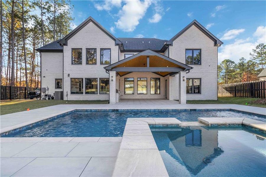 Exterior details and patio area of a home in , Lawrenceville (Image 27).