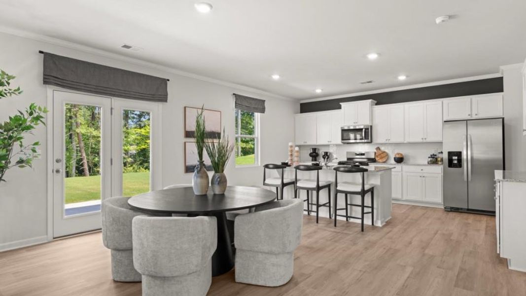 Furnished interior view inside a new home in Fairhaven, Lithia Springs (Image 14).