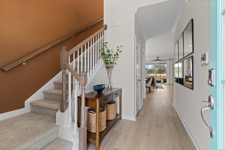 Furnished interior view inside a new home in Terrapin, Leland (Image 20).