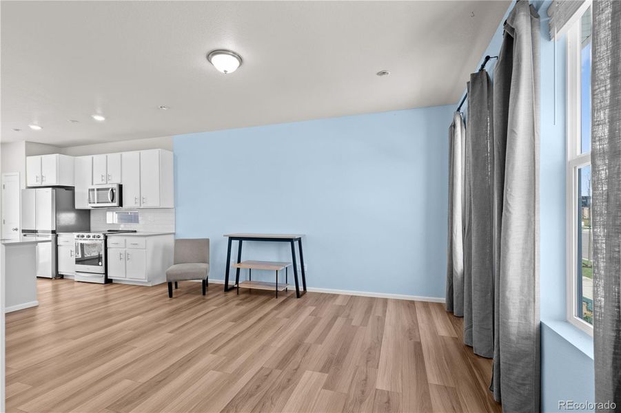 Furnished interior view inside a new home in , Colorado Springs (Image 9).