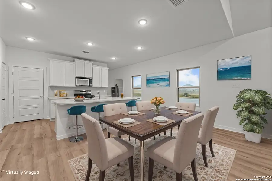 Furnished interior view inside a new home in Winding Brook, San Antonio (Image 10).