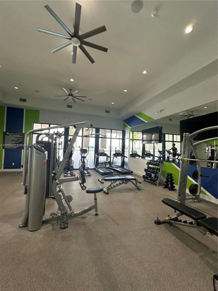 Furnished interior view inside a new home in , Miramar (Image 14).