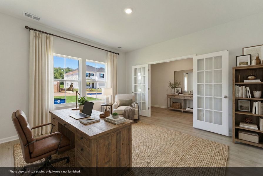 Furnished interior view inside a new home in Burke Estates, Chesnee (Image 11).