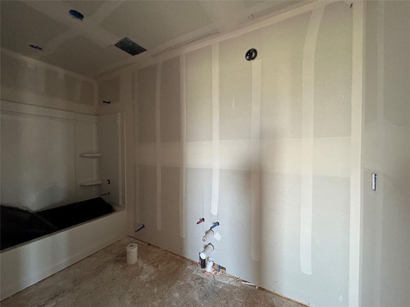 In-progress construction of a new home in Willow Springs, Buda, TX (Image 18).