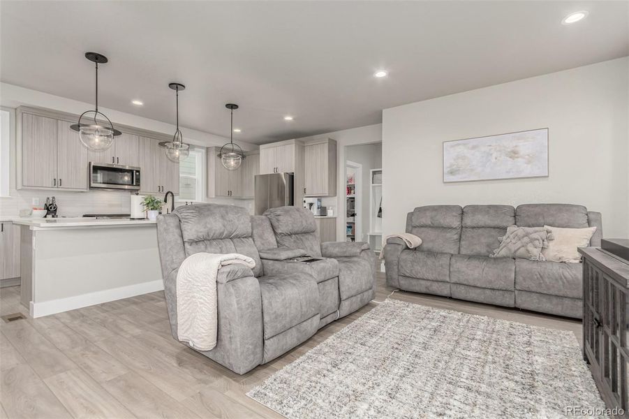 Furnished interior view inside a new home in Arras Park, Thornton (Image 5).
