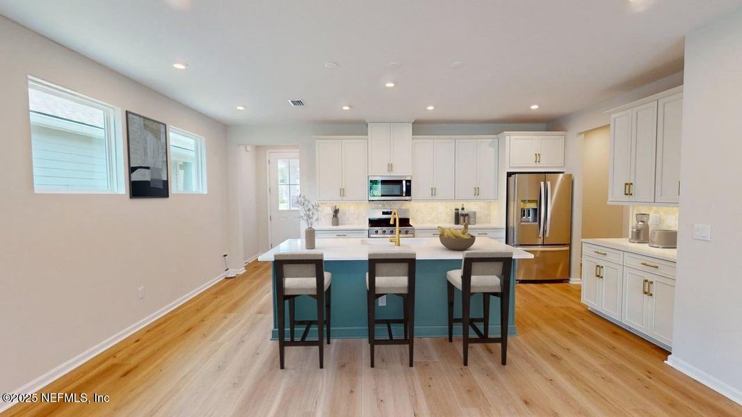 Furnished interior view inside a new home in RiverTown - WaterSong, St. Johns (Image 7). Furnished interior view inside a new home in RiverTown - WaterSong, St. Johns (Image 7).