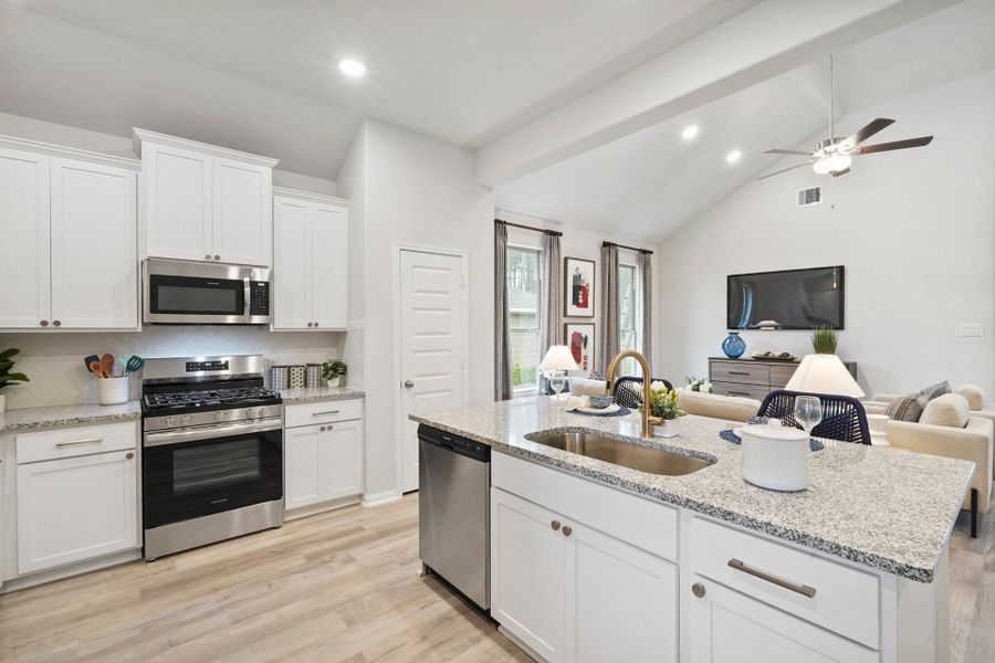 Liberty Estates Model Home - San Jacinto - Kitchen Liberty Estates Model Home - San Jacinto - Kitchen