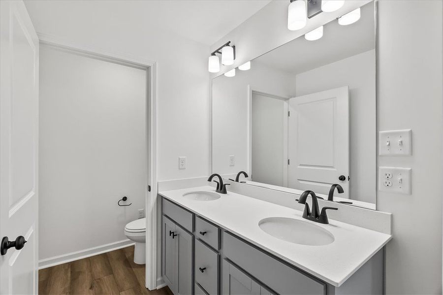Furnished interior view inside a new home in Meece Townhomes, Easley (Image 7). Furnished interior view inside a new home in Meece Townhomes, Easley (Image 7).