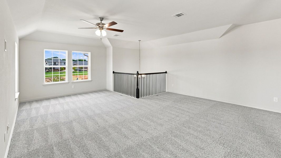 Furnished interior view inside a new home in Taylor Estates, Corinth (Image 45).