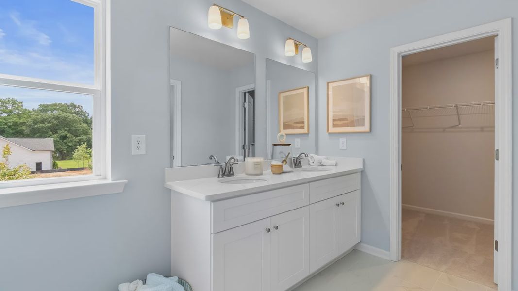 Furnished interior view inside a new home in Langley Overlook, Loganville (Image 34).