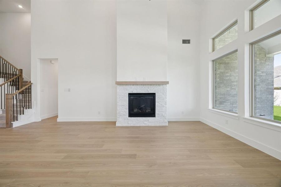 Spacious, unfurnished interior of a new home in Painted Tree Lakeside, McKinney (Image 24). Spacious, unfurnished interior of a new home in Painted Tree Lakeside, McKinney (Image 24).