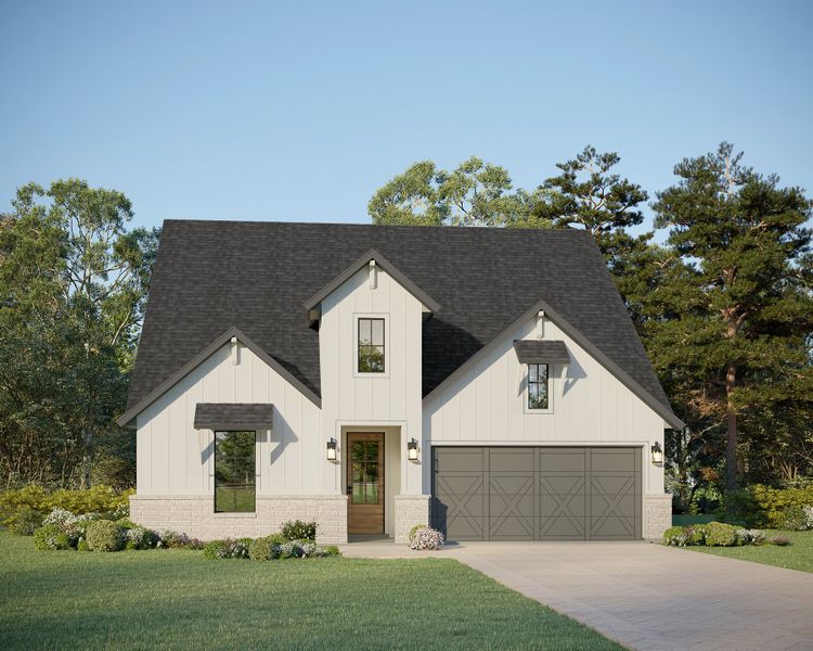 Plan 1560 Elevation B Plan 1560 Elevation B