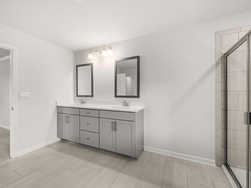 Furnished interior view inside a new home in Haven Abbey, Cumming (Image 15).