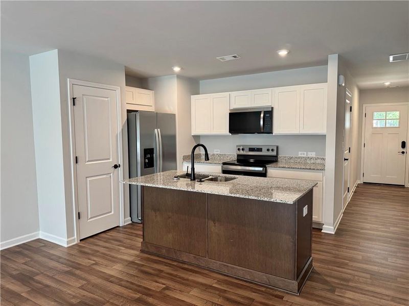Furnished interior view inside a new home in Silver Leaf, Dawsonville (Image 5).