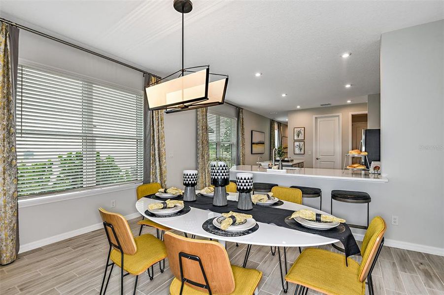 Furnished interior view inside a new home in Indigo Creek, Apollo Beach (Image 20).