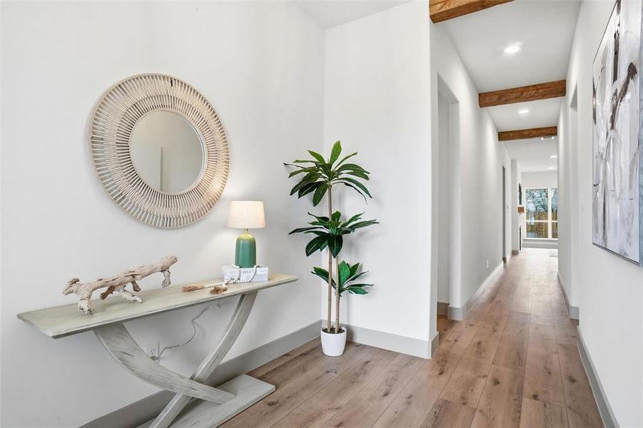Furnished interior view inside a new home in , Roanoke (Image 8).