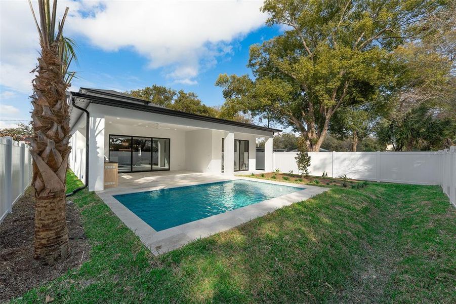 Exterior details and patio area of a home in College Park, Orlando (Image 32). Exterior details and patio area of a home in College Park, Orlando (Image 32).