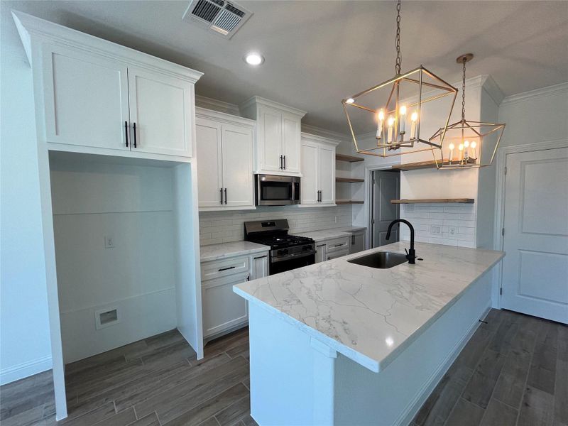 Furnished interior view inside a new home in , Montgomery (Image 8). Furnished interior view inside a new home in , Montgomery (Image 8).