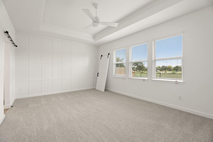 Spacious primary suite (*Photo not of actual home and used for illustration purposes only.)